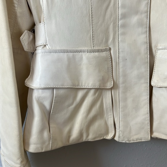 Banana Republic leather jacket - Picture 3 of 7